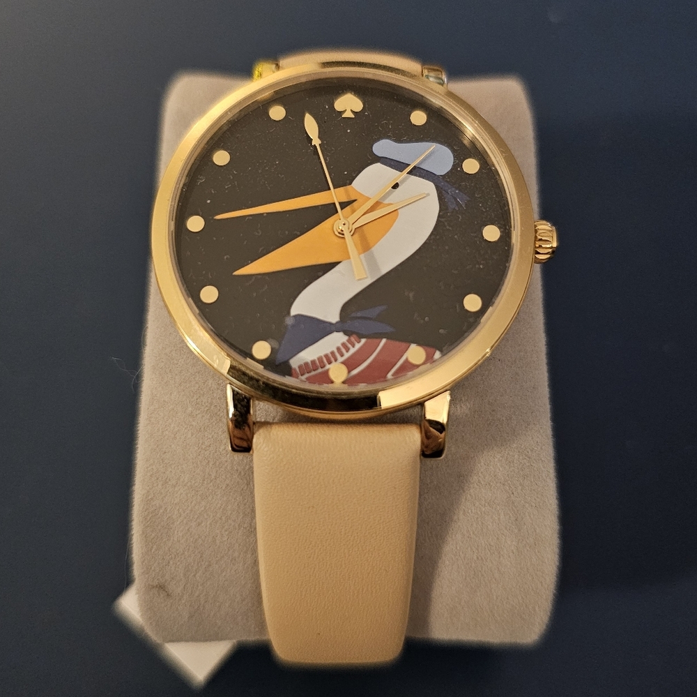Kate Spade New York Percy the Pelican Watch NEW